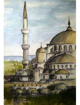 THE BLUE MOSQUE ISTANBUL
